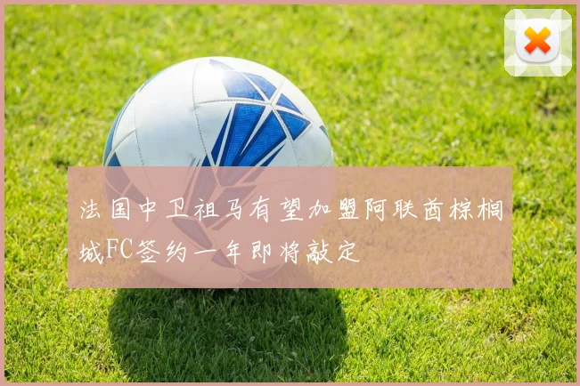 法国中卫祖马有望加盟阿联酋棕榈城FC签约一年即将敲定